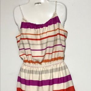 Gianni Bini Striped Rope Strap Dress Sz XS